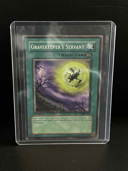 Gravekeeper's Servant - MRL-031 - Common - 1st Edition Magic Ruler Yu-Gi-Oh!