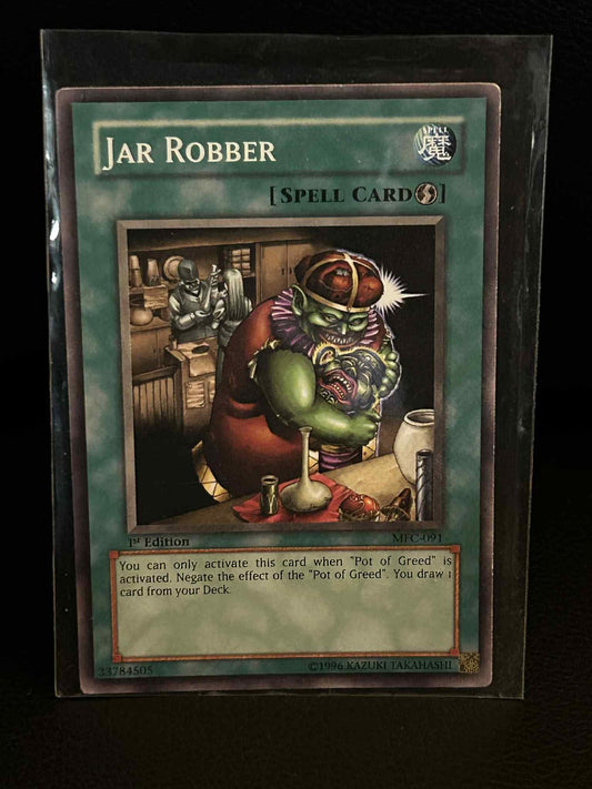 Jar Robber - MFC-091 - Common - 1st Edition Magician's Force Yu-Gi-Oh! Moderatel