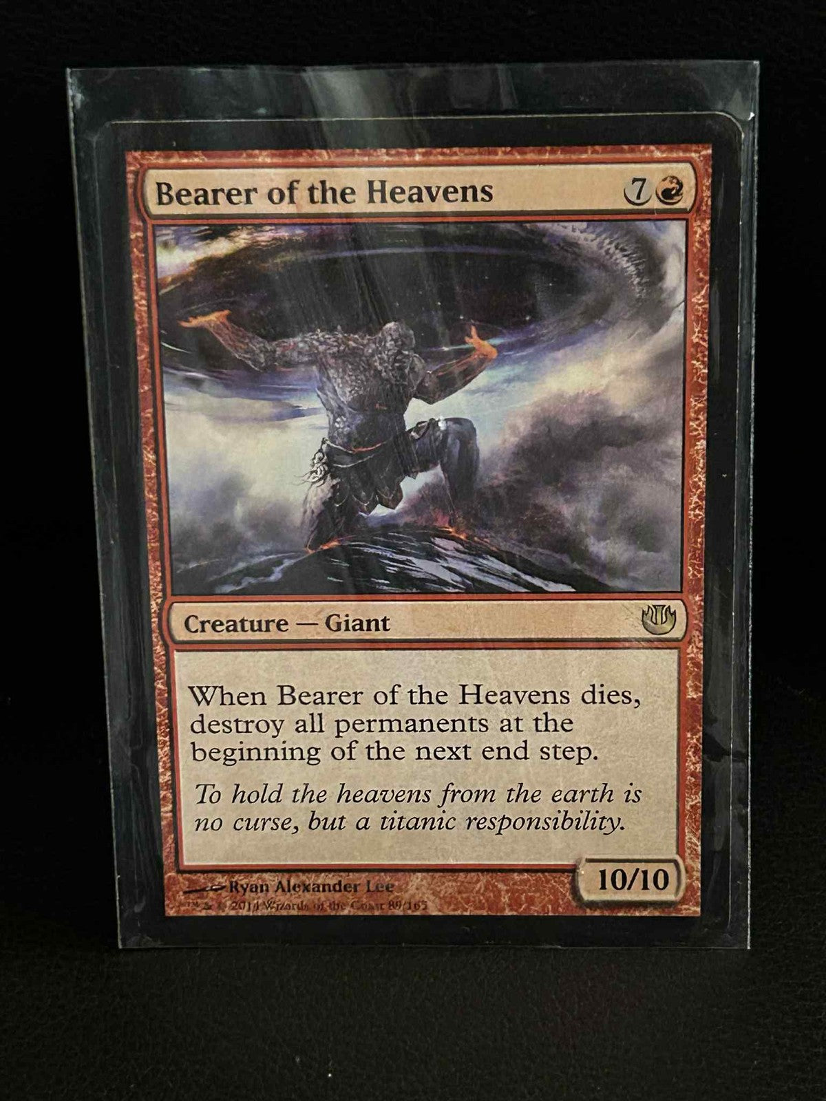 Bearer of the Heavens Journey into Nyx Magic: The Gathering Lightly Played, Engl