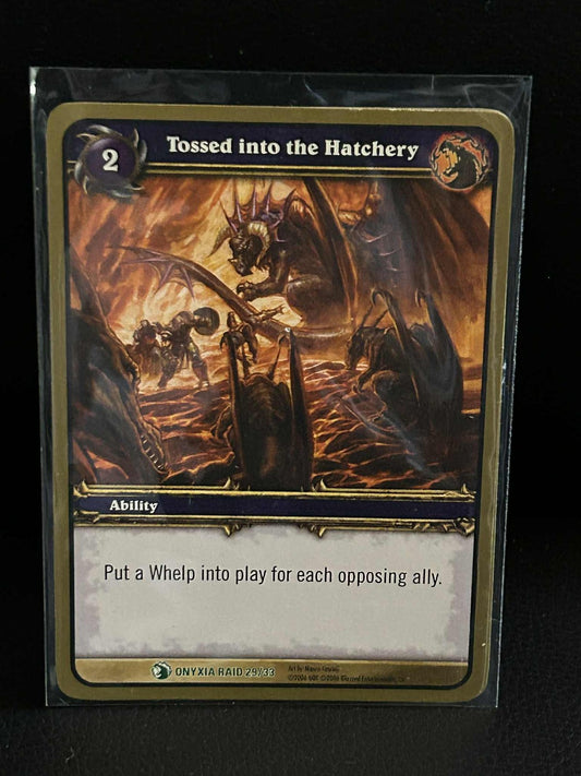 Tossed into the Hatchery Onyxia's Lair World of Warcraft Lightly Played