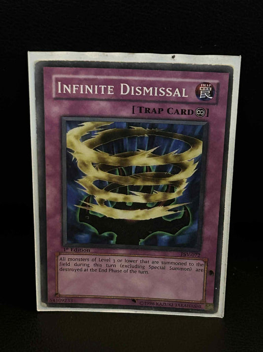 Infinite Dismissal - PSV-072 - Common - 1st Edition Pharaoh's Servant Yu-Gi-Oh!