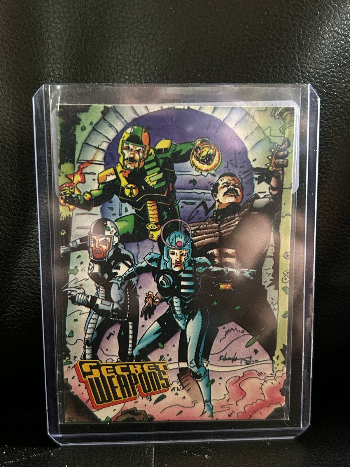 Secret Weapons [3] Sneak-Peek Promo Valiant Comics Moderately Played Trading Card