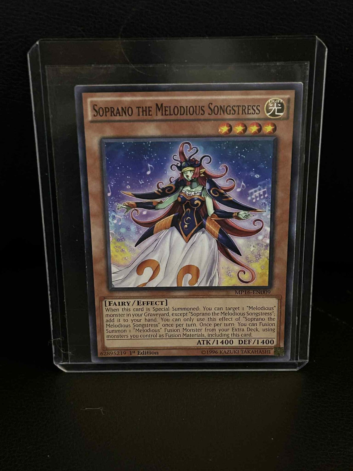 Soprano the Melodious Songstress - MP16-EN009 - Common - 1st Edition Mega Pack 2