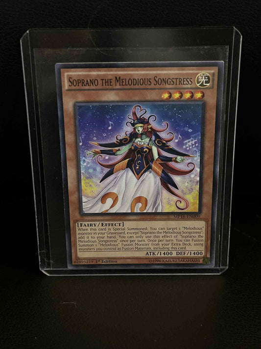 Soprano the Melodious Songstress - MP16-EN009 - Common - 1st Edition Mega Pack 2