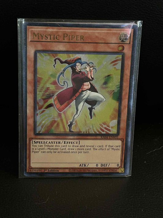 Mystic Piper - RA04-EN005 - Ultra Rare - 1st Edition Quarter Century Stampede Yu