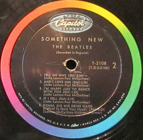 The Beatles - Something New (LP) (Sehr Gut (VG))