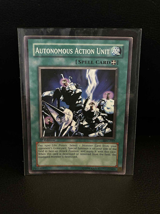 Autonomous Action Unit - MFC-032 - Common - 1st Edition Magician's Force Yu-Gi-O