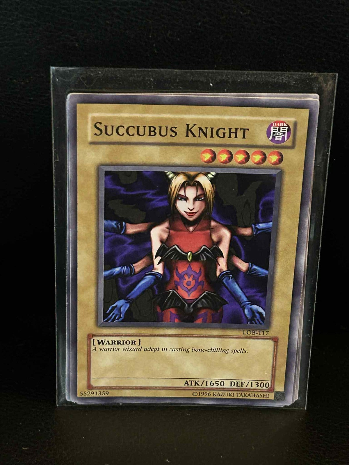 Succubus Knight - LOB-117 - Common - Unlimited Edition Legend of Blue Eyes White