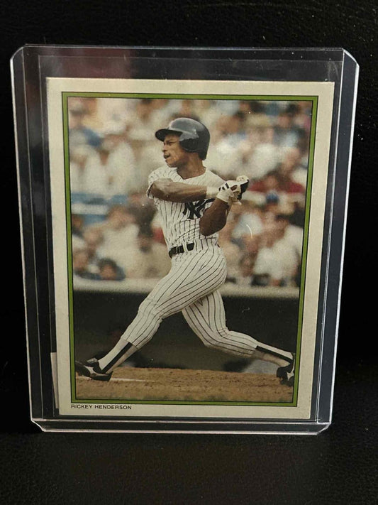 Rickey Henderson #5 | 1986 Topps All Star Glänzendes Set aus 60 1986 Topps All Star G Sammelkarte