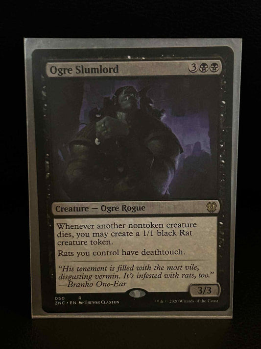Ogre Slumlord Commander: Zendikar Rising Magic: The Gathering Lightly Played, En