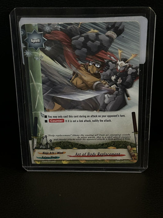 Art of Body Replacement - TD05/0015 - C Trial Deck 5: Ninja Onslaught Future Car