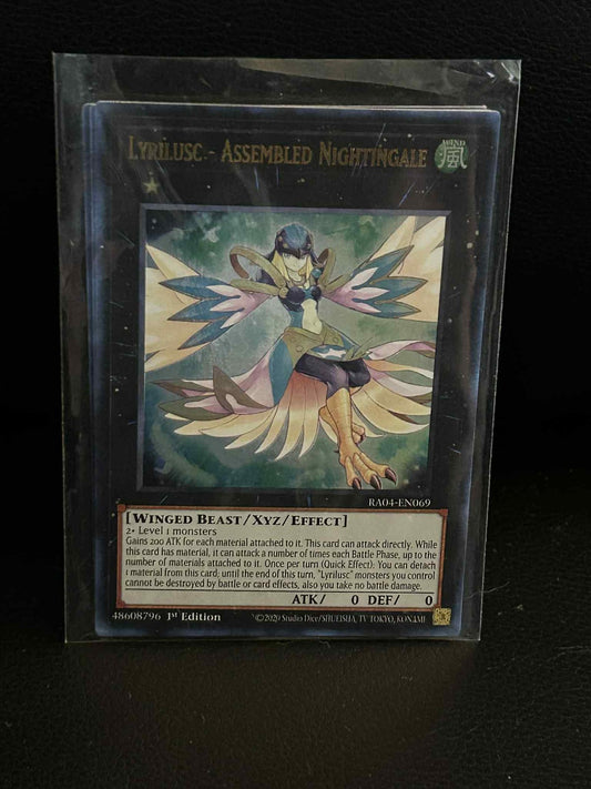 Lyrilusc - Assembled Nightingale - RA04-EN069 - Ultra Rare - 1st Edition Quarter