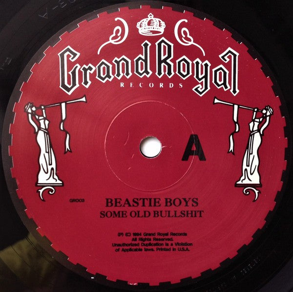 Beastie Boys - Some Old Bullshit (LP) (Sehr gut erhalten (VG+))