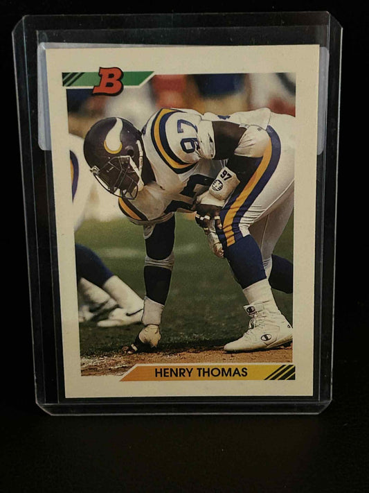 Henry Thomas #542 | 1992 Bowman Football