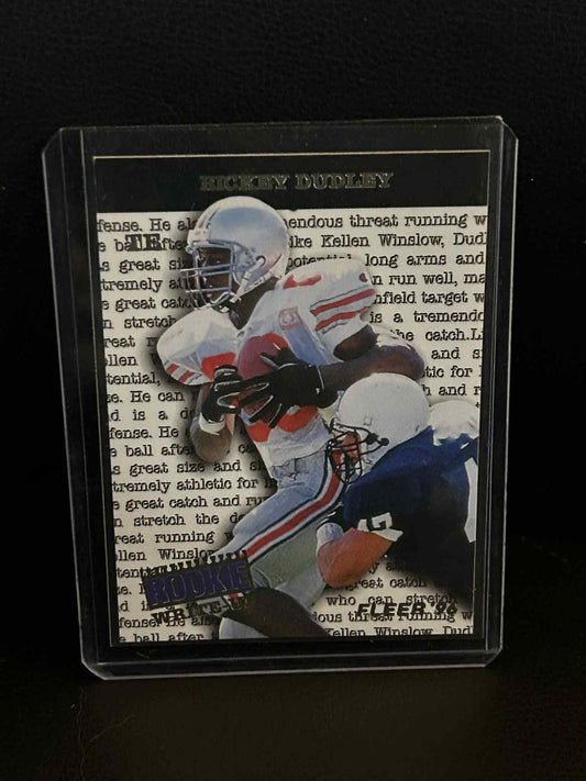 Ricky Dudley #2 | 1996 Fleer Rookie Write Ups Football