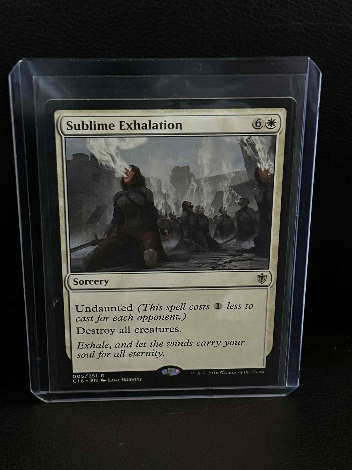 Sublime Exhalation Commander 2016 Magic: the Gathering Lightly Played, English