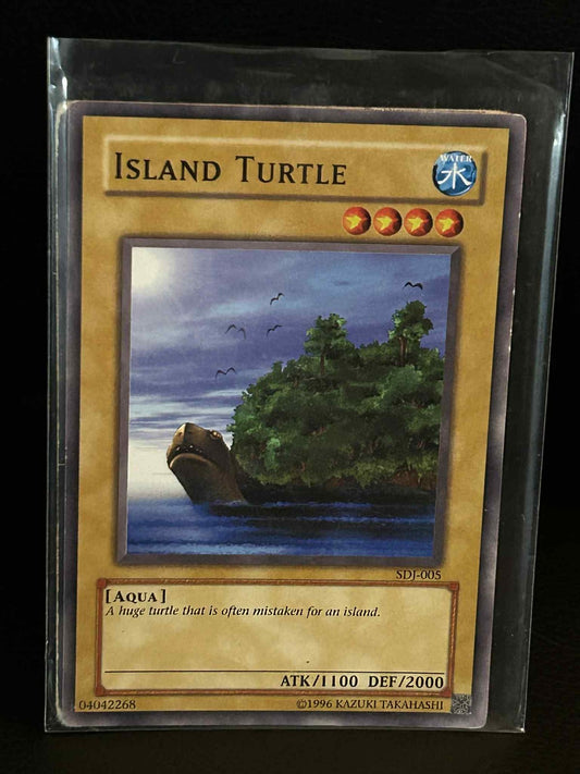 Island Turtle - SDJ-005 - Common - Unlimited Edition Starter Deck: Joey Yu-Gi-Oh
