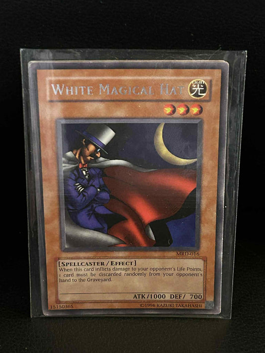 White Magical Hat - MRD-016 - Rare - Unlimited Edition Metal Raiders Yu-Gi-Oh!
