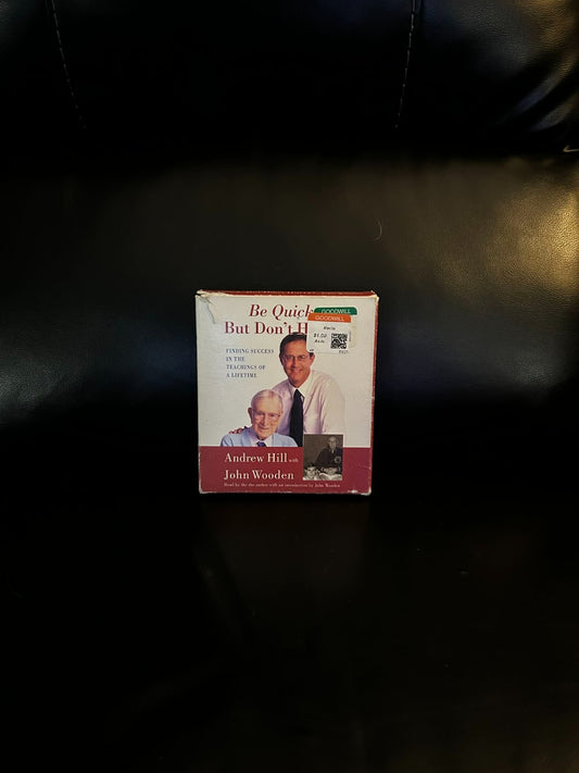 Be Quick - but Don't Hurry : Finding Success in the Teachings Audiobook