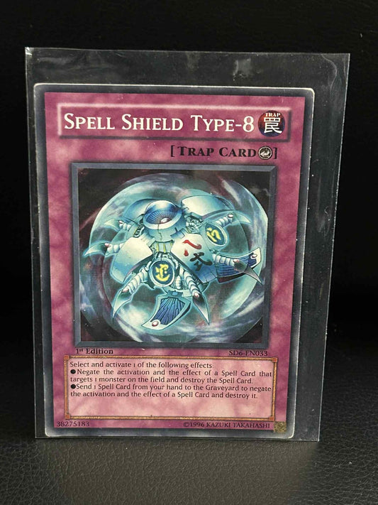 Spell Shield Type-8 - SD6-EN033 - Common - 1st Edition Spellcaster's Judgment Yu
