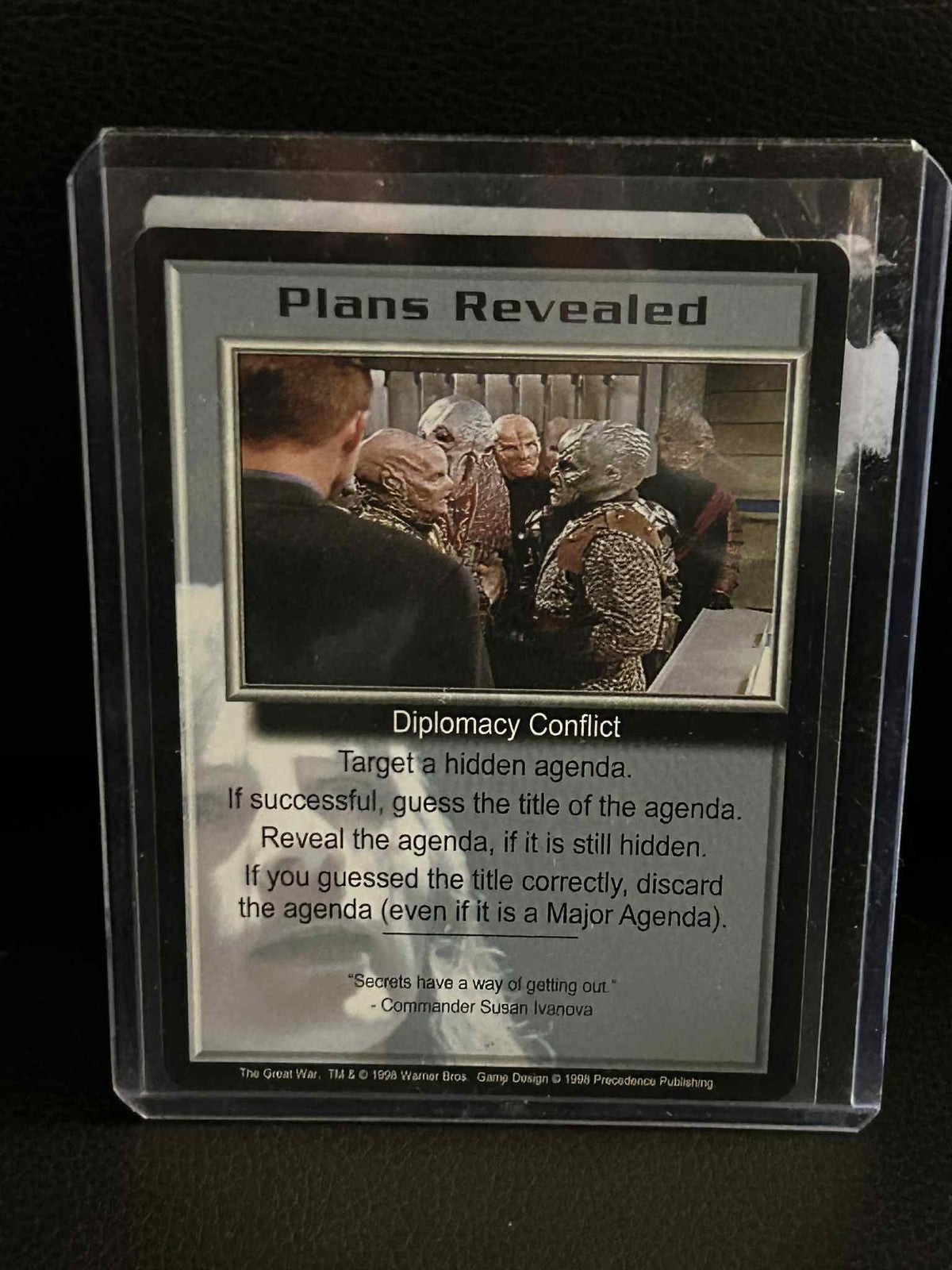 Plans Revealed The Great War Babylon 5 Light Play