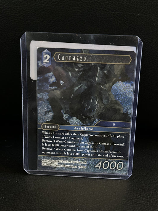 Cagnazzo - 13-091H - Foil Opus XIII: Crystal Radiance Final Fantasy Lightly Play