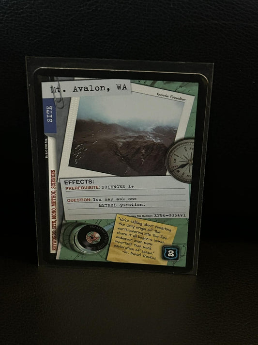 Mt. Avalon, WA Premier Edition X-Files Light Play