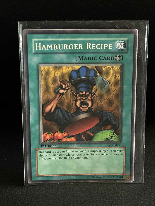 Hamburger Recipe - MRL-063 - Common - 1st Edition Magic Ruler Yu-Gi-Oh! Moderate