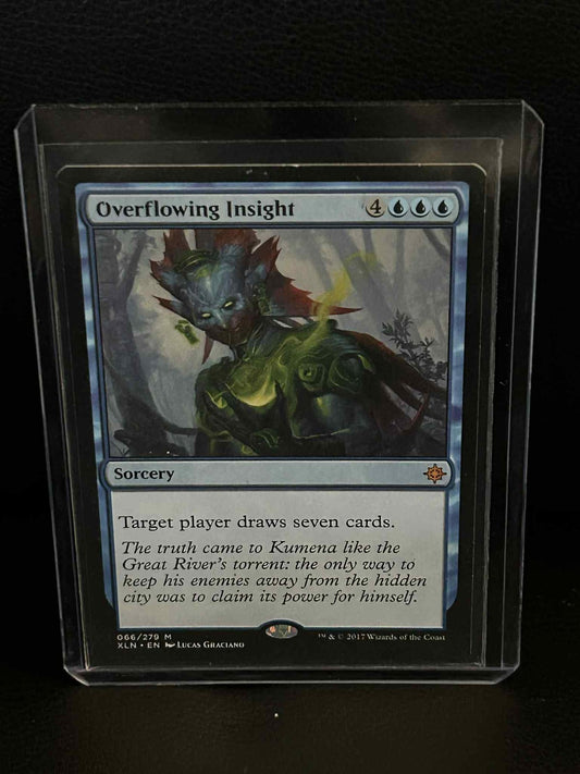 Overflowing Insight Ixalan Magic: the Gathering Lightly Played, English