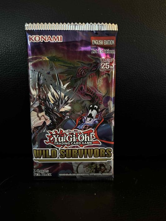 Wild Survivors 1st Edition Booster Pack Brand New Sealed Yu-Gi-Oh!