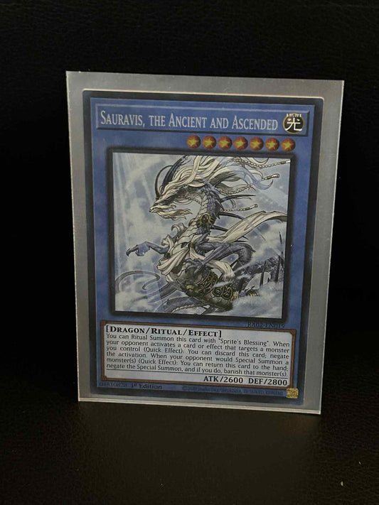 Sauravis, the Ancient and Ascended - RA02-EN019 - Prismatic Collector's Rare - 1