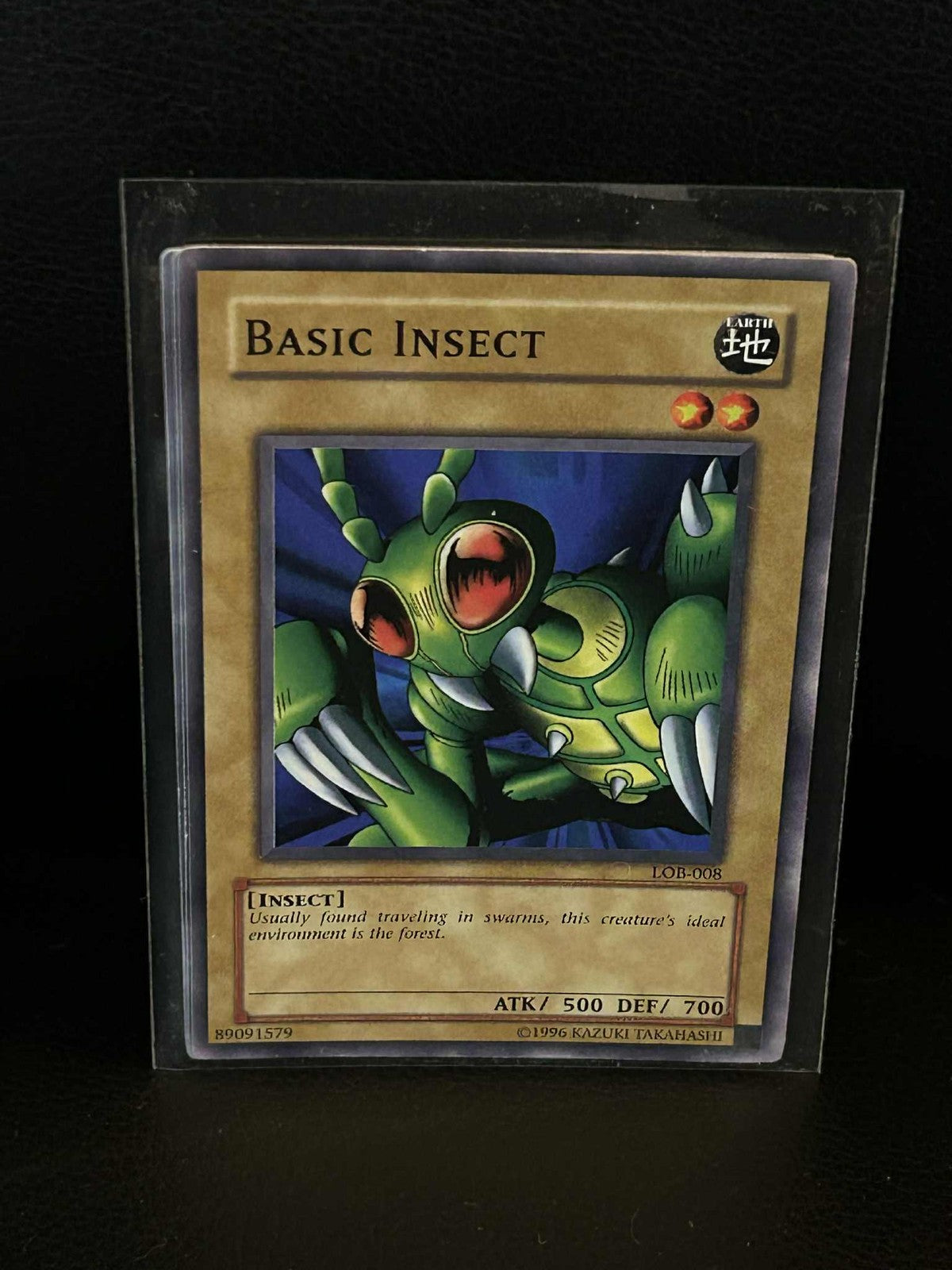 Basic Insect - LOB-008 - Common - Unlimited Edition Legend of Blue Eyes White Dr