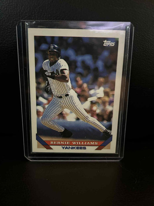 Bernie Williams #222 | 1993 Topps Baseball