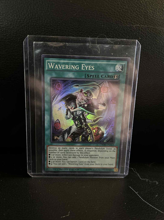 Wavering Eyes - CROS-ENAE3 - Super Rare - Limited Edition Crossed Souls: Advance