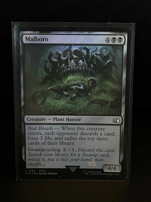 Malboro - Foil Final Fantasy Magic: The Gathering Lightly Played, English