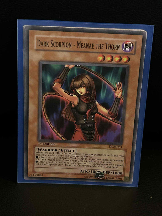 Dark Scorpion - Meanae the Thorn - DCR-061 - Common - 1st Edition Dark Crisis Yu