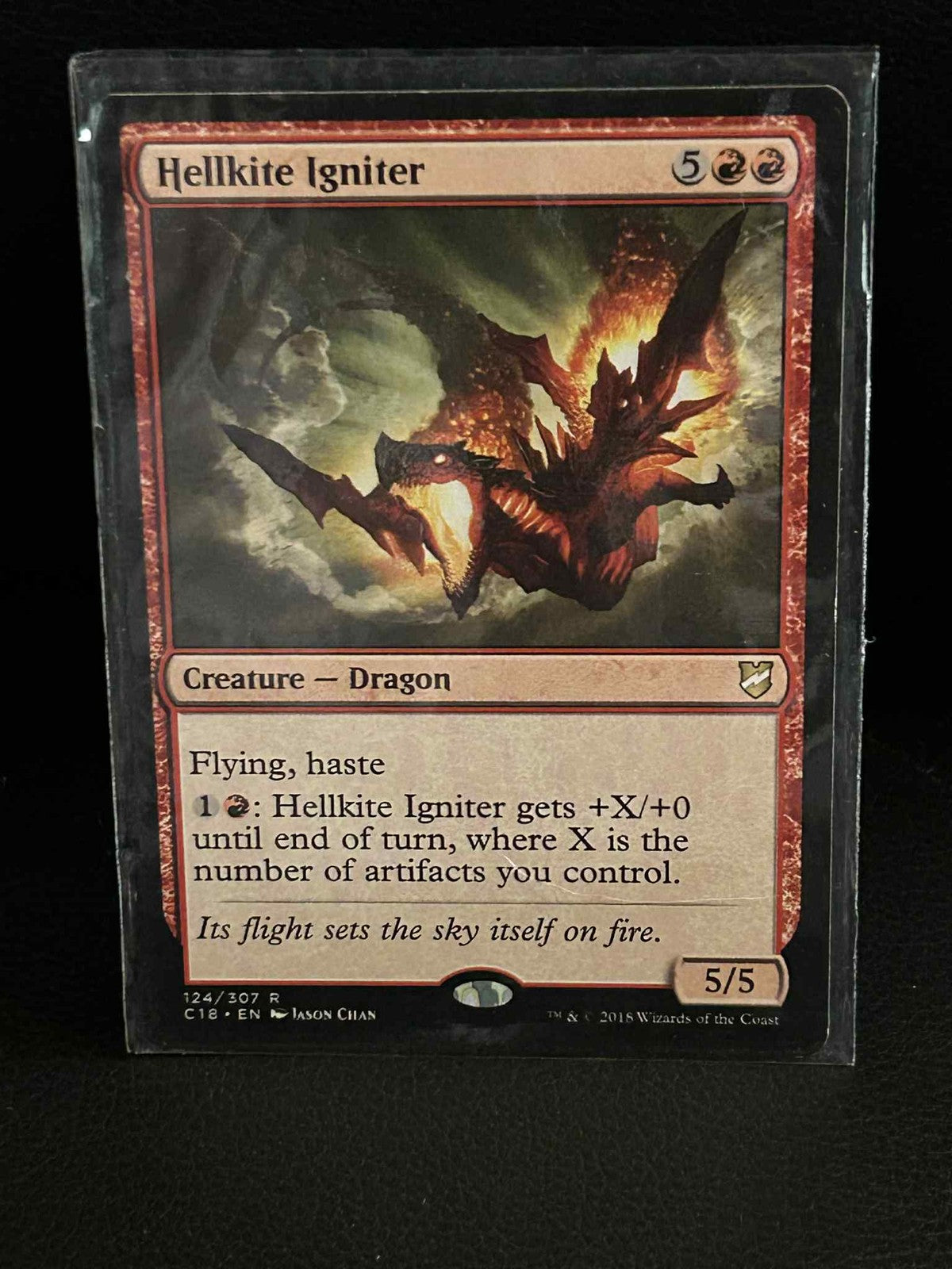Hellkite Igniter Commander 2018 Magic: The Gathering Lightly Played, English
