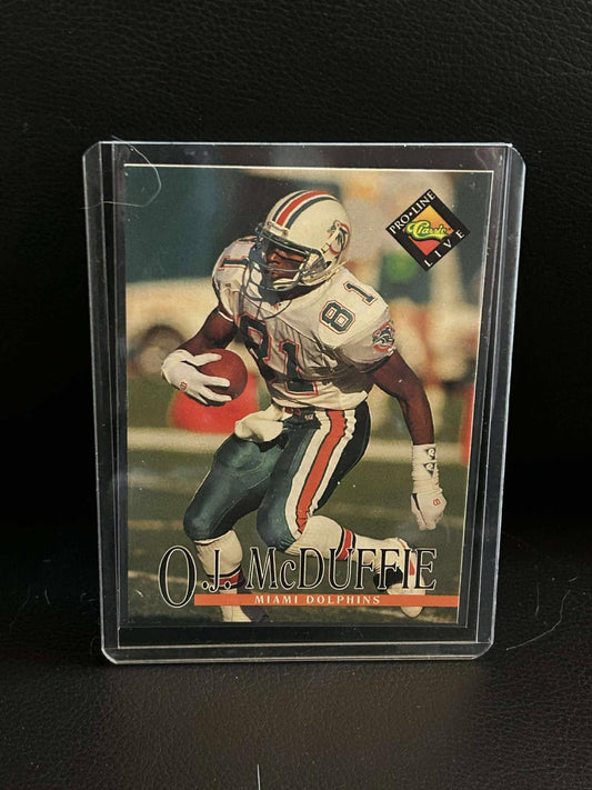 O.J. McDuffie #81 | 1994 Pro Line Live Football