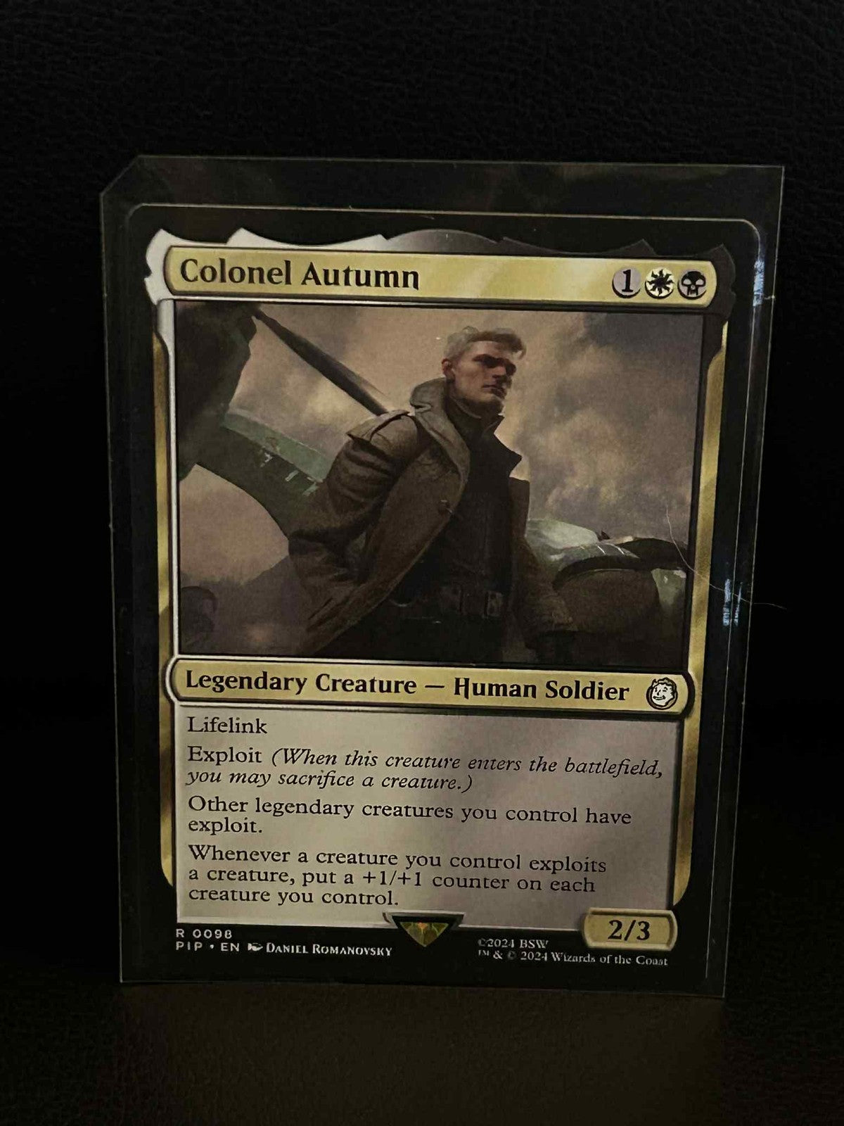 Colonel Autumn Universes Beyond: Fallout Magic: The Gathering Lightly Played, En