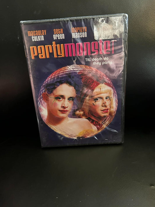 Party Monster (DVD, 2004, "Disco Ball" Packaging) Sealed Movie TV Show