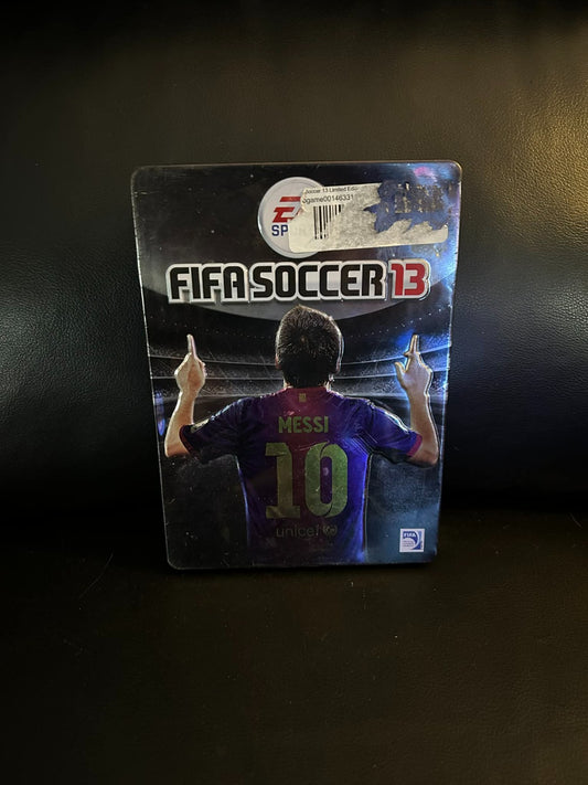 FIFA Soccer 13 Limited Edition Steelbook Steel Case Xbox 360 Video Game