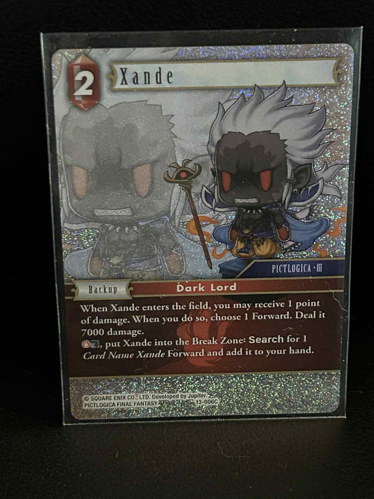 Xande - 13-006C - Foil Opus XIII: Crystal Radiance Final Fantasy Lightly Played