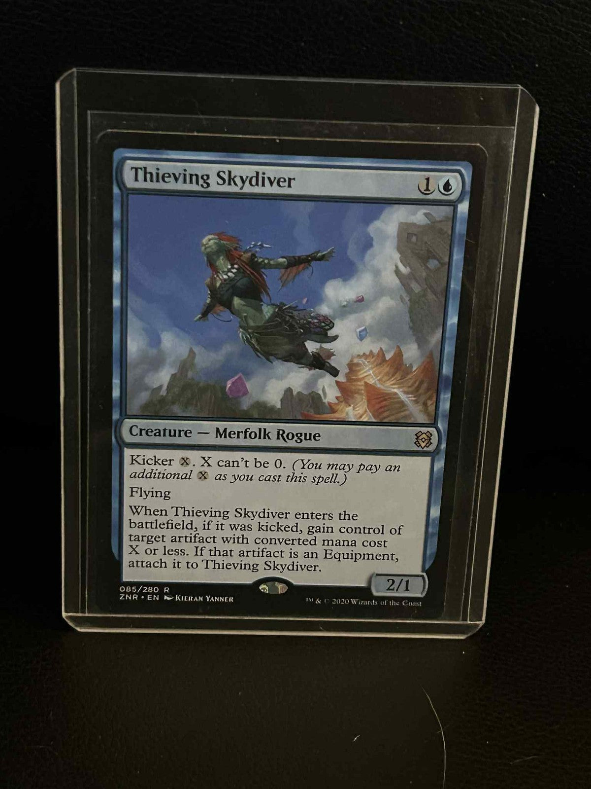 Thieving Skydiver Zendikar Rising Magic: The Gathering