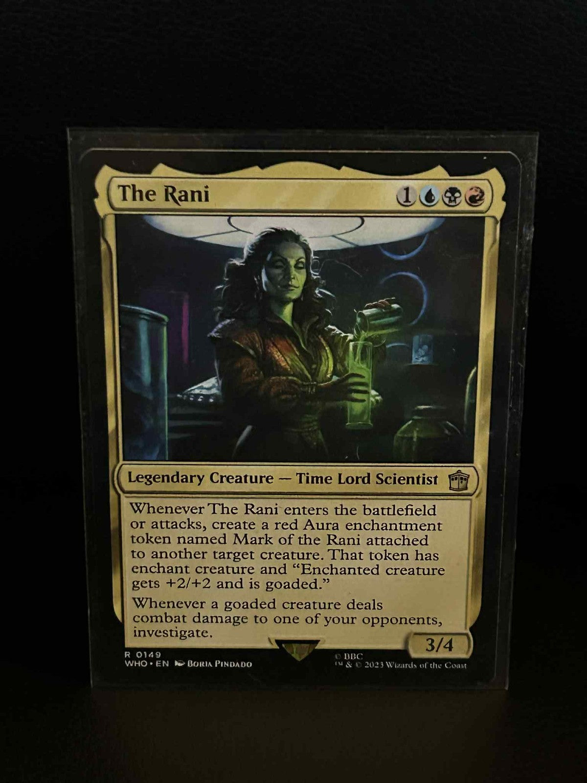 The Rani Dr. Who Magic: The Gathering Lightly Played, English