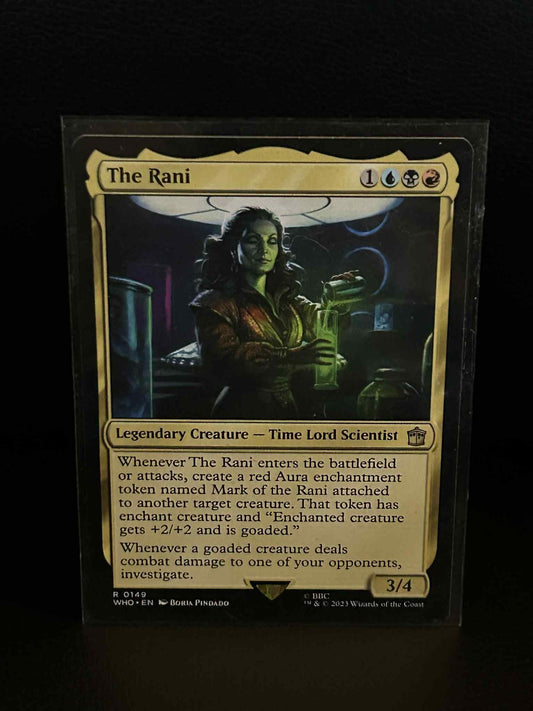 The Rani Dr. Who Magic: The Gathering Lightly Played, English