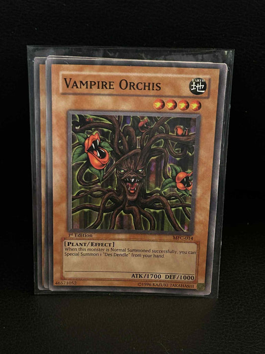 Vampire Orchis - MFC-014 - Common - 1st Edition Magician's Force Yu-Gi-Oh!