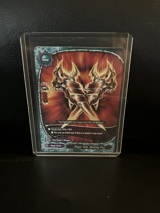 Magic Arm, Burning Fist - BT03/0056EN - U Booster Set 3: Drum's Adventures Futur