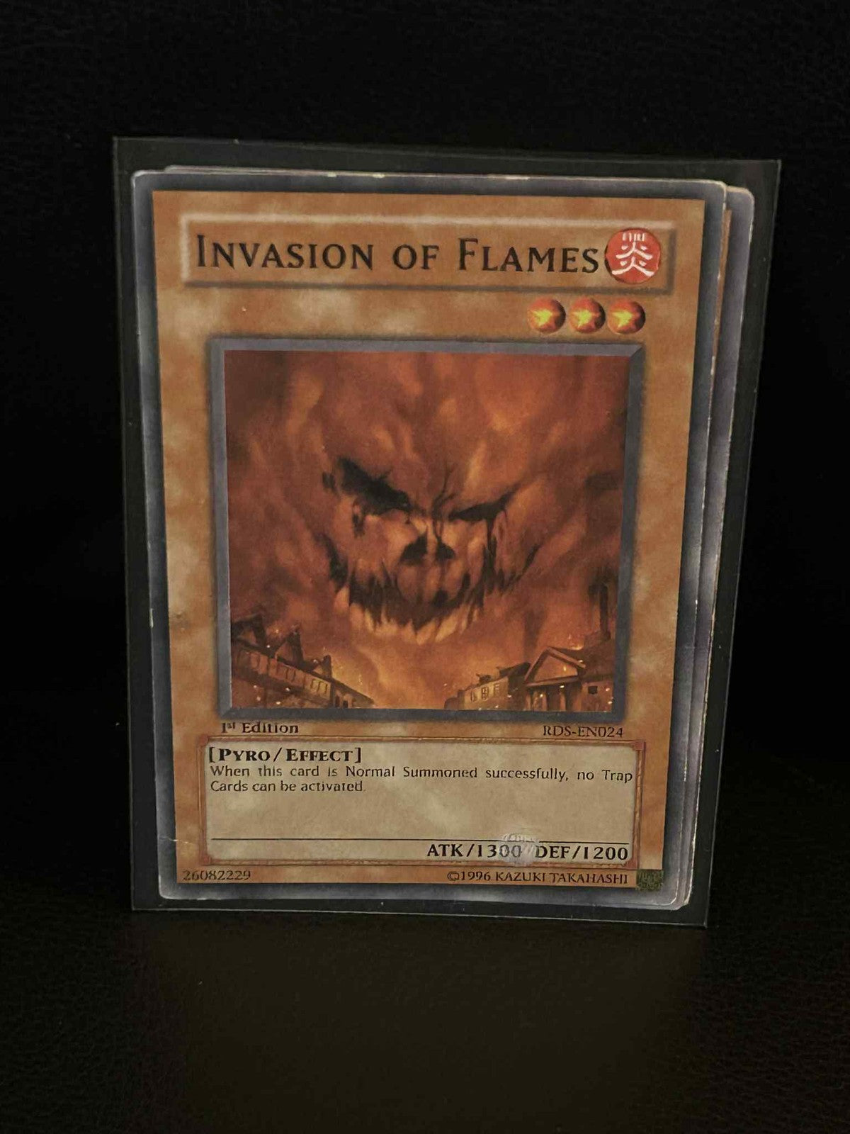Invasion of Flames - RDS-EN024 - Common - 1st Edition Rise of Destiny Yu-Gi-Oh!