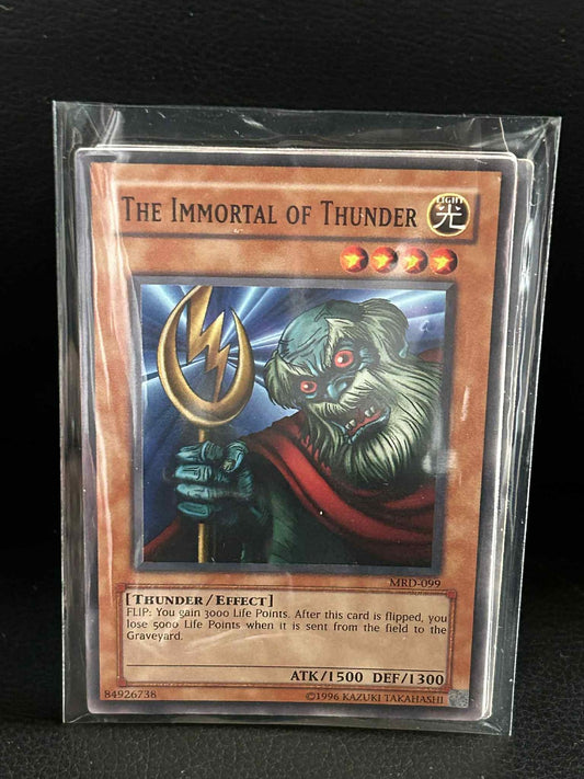 The Immortal of Thunder - MRD-099 - Common - Unlimited Edition Metal Raiders Yu-