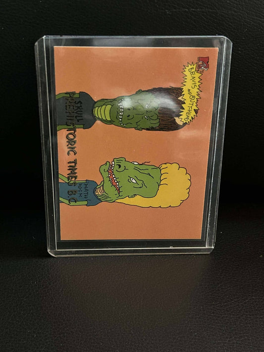 Prehistoric Times B.C. [#6969] 1994 Fleer Ultra Beavis & Butt-Head Lightly Playe